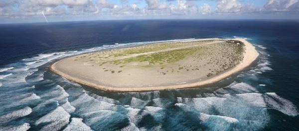 Aerial view shows the Tromelin Island Aerial view shows the Tromelin Island - Sputnik International