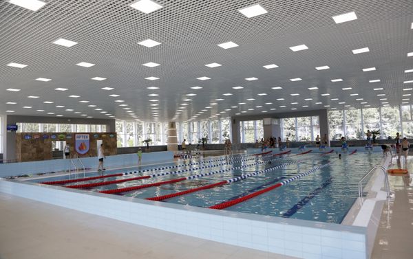 A swimming pool at Artek international children's camp in Crimea. - Sputnik International
