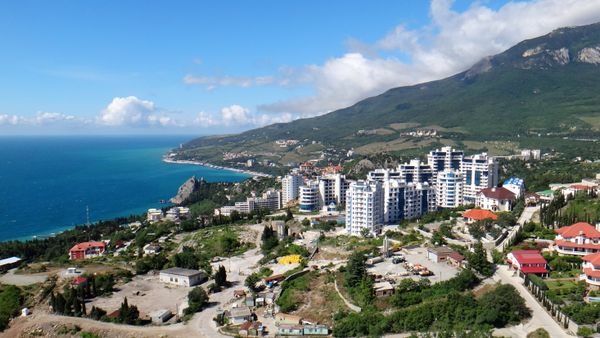 Panorama of the International Children's Center Artek in the Crimea. Panorama of the International Children's Center Artek in the Crimea. - Sputnik International