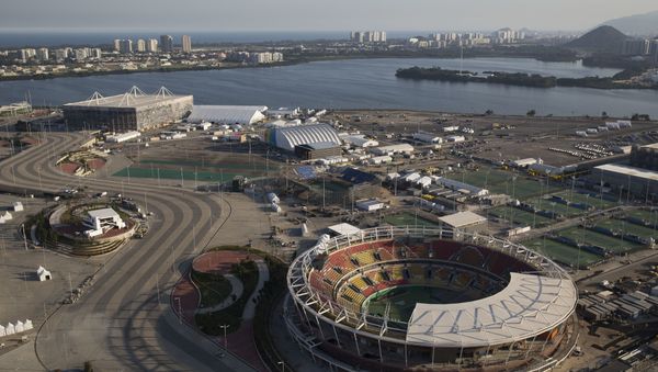 The Olympic Park of the 2016 Olympics is seen from the air, in Rio de Janeiro, Brazil, Monday, July 4, 2016 The Olympic Park of the 2016 Olympics is seen from the air, in Rio de Janeiro, Brazil, Monday, July 4, 2016 - Sputnik International
