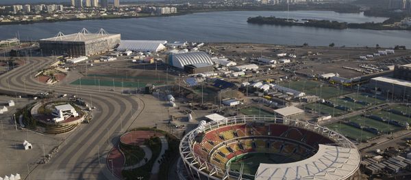 The Olympic Park of the 2016 Olympics is seen from the air, in Rio de Janeiro, Brazil, Monday, July 4, 2016 - Sputnik International