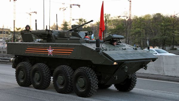 The Bumerang armored platform, seen here in APC configuration. - Sputnik International