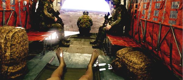 MERT Training in a Chinook Virtual Reality MERT Training in a Chinook Virtual Reality - Sputnik International