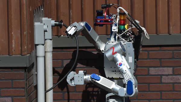 The humanoid robot 'DRC-Hubo' developed by Team KAIST from South Korea (File) The humanoid robot 'DRC-Hubo' developed by Team KAIST from South Korea (File) - Sputnik International