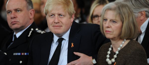 Boris Johnson (C) and Theresa May (R) Boris Johnson (C) and Theresa May (R) - Sputnik International