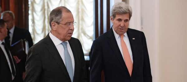 Foreign Minister Sergei Lavrov meets with US Secretary of State John Kerry - Sputnik International