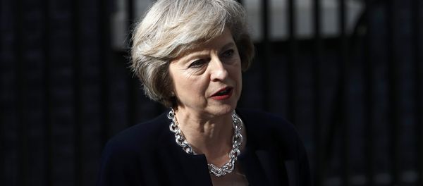 Britain's Prime Minister, Theresa May, speaks outside number 10 Downing Street, in central London Britain's Prime Minister, Theresa May, speaks outside number 10 Downing Street, in central London - Sputnik International