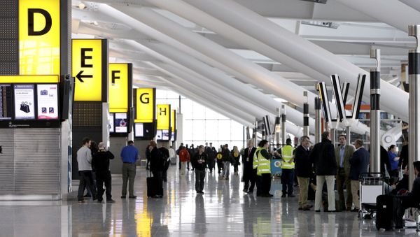 Heathrow airport's Terminal Five is pictured in London - Sputnik International