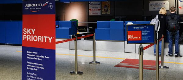 Aeroflot check-in - Sputnik International