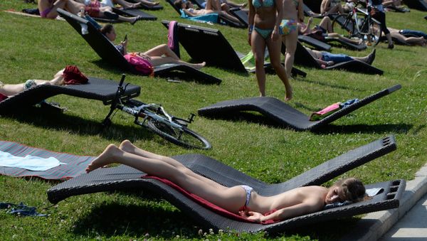 Heatwave in Moscow - Sputnik International