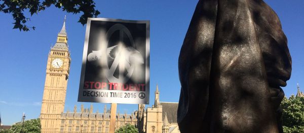 Anti-Trident demonstration in London, 18 July, 2016. - Sputnik International