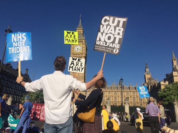 Anti-Trident demonstration in London, July 18, 2016. Anti-Trident demonstration in London, July 18, 2016. - Sputnik International