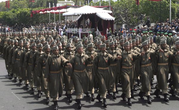 Moroccan Army soldiers parading in Rabat, Morocco (File). - Sputnik International