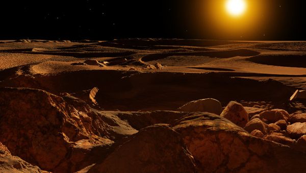 Pit-like features on Mercury   - Sputnik International