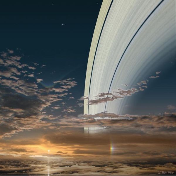 Sunset in Space: Stunning Vistas of Our Solar System - Sputnik International