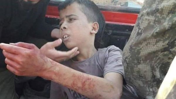 Syrian rebel group had decapitated a 12-year-old Palestinian kid Syrian rebel group had decapitated a 12-year-old Palestinian kid - Sputnik International
