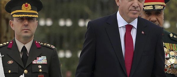 Turkish President Recep Tayyip Erdogan and Ali Yazici - Sputnik International