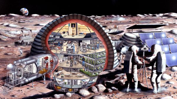 Lunar base - Sputnik International