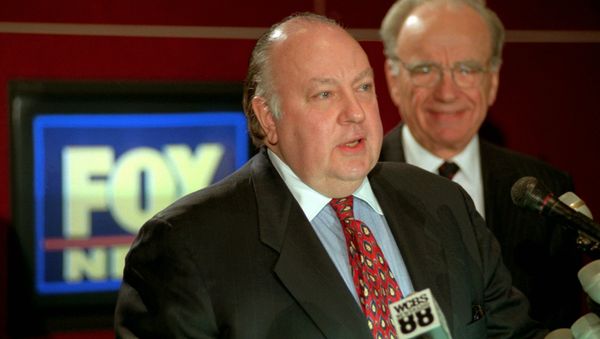 Roger Ailes and Rupert Murdoch - Sputnik International
