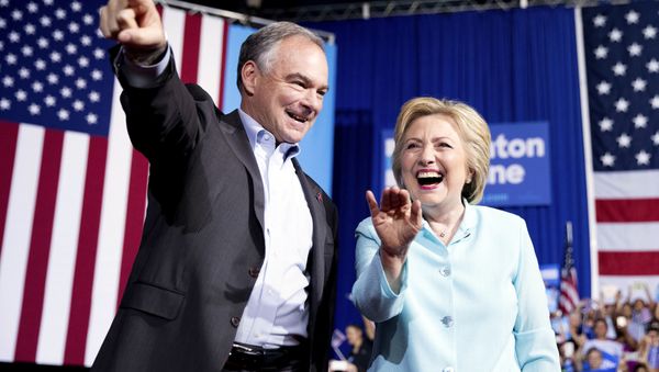 Hillary Clinton and Tim Kaine at VP Announcement Event in Miami, Florida - Sputnik International