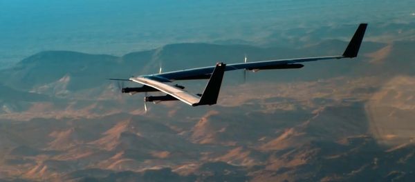 Facebook's Aquila Drone Completes Its First Flight Facebook's Aquila Drone Completes Its First Flight - Sputnik International