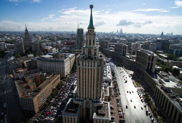 Spectacular Bird's-Eye Views of Moscow's 'Seven Sisters' - Sputnik International