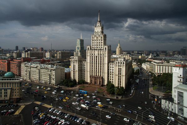 Spectacular Bird's-Eye Views of Moscow's 'Seven Sisters' - Sputnik International