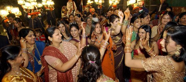 Indian wedding celebration Indian wedding celebration - Sputnik International