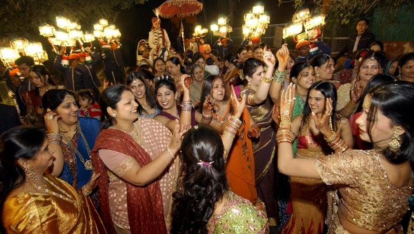 Indian wedding celebration - Sputnik International