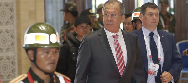 Russian Foreign Minister Sergey Lavrov arrives for the Association of Southeast Asian Nations (ASEAN) Foreign Ministers' Meeting in Vientiane, Laos, Monday, July 25, 2016. Russian Foreign Minister Sergey Lavrov arrives for the Association of Southeast Asian Nations (ASEAN) Foreign Ministers' Meeting in Vientiane, Laos, Monday, July 25, 2016. - Sputnik International