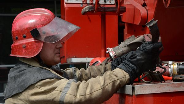 Firefighter (file) - Sputnik International