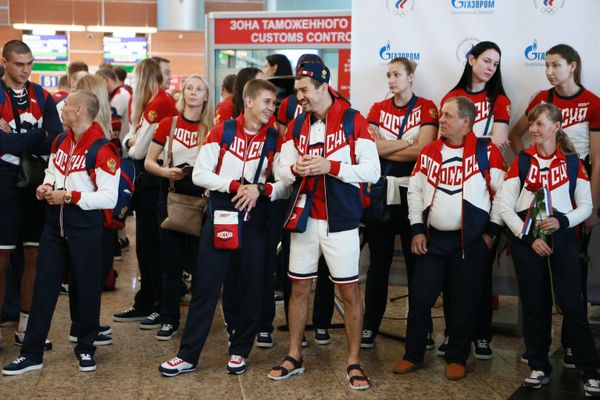  Russian Olympic team departs for Rio de Janeiro - Sputnik International