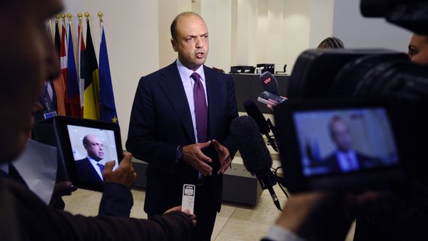 Italian Minister of Interior Angelino Alfano (File) - Sputnik International