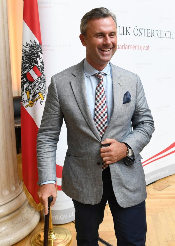 The third President of the National Council and far-right FPOe presidential candidate Norbert Hofer attends a press conference on the annulation of the last presidential election on July 1, 2016, in Vienna The third President of the National Council and far-right FPOe presidential candidate Norbert Hofer attends a press conference on the annulation of the last presidential election on July 1, 2016, in Vienna - Sputnik International