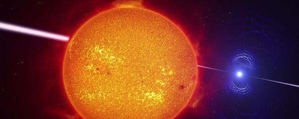 Artist’s impression video of the exotic binary star system AR Scorpii - Sputnik International