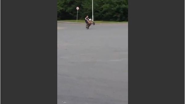 Wheel Pops off Motorcycle - Sputnik International