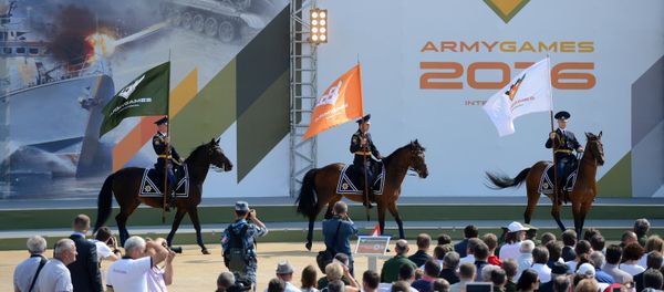 Opening ceremony for the International Army Games 2016 in Kubinka outside Moscow Opening ceremony for the International Army Games 2016 in Kubinka outside Moscow - Sputnik International