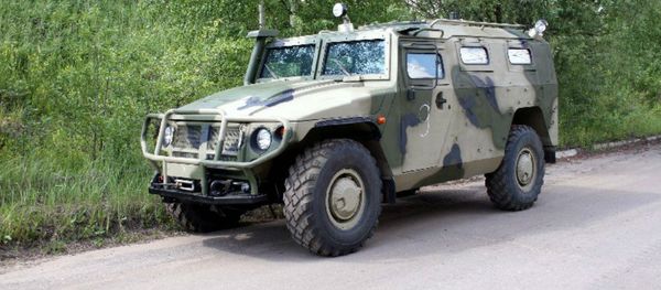 Tigr all-terrain armored vehicle - Sputnik International
