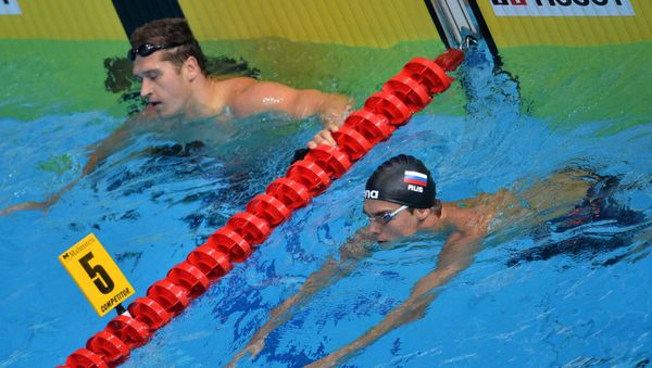 From left: Russia's Nikita Lobintsev and Vladimir Morozov - Sputnik International