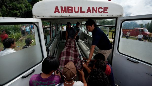 Nepal Ambulance. (File) Nepal Ambulance. (File) - Sputnik International
