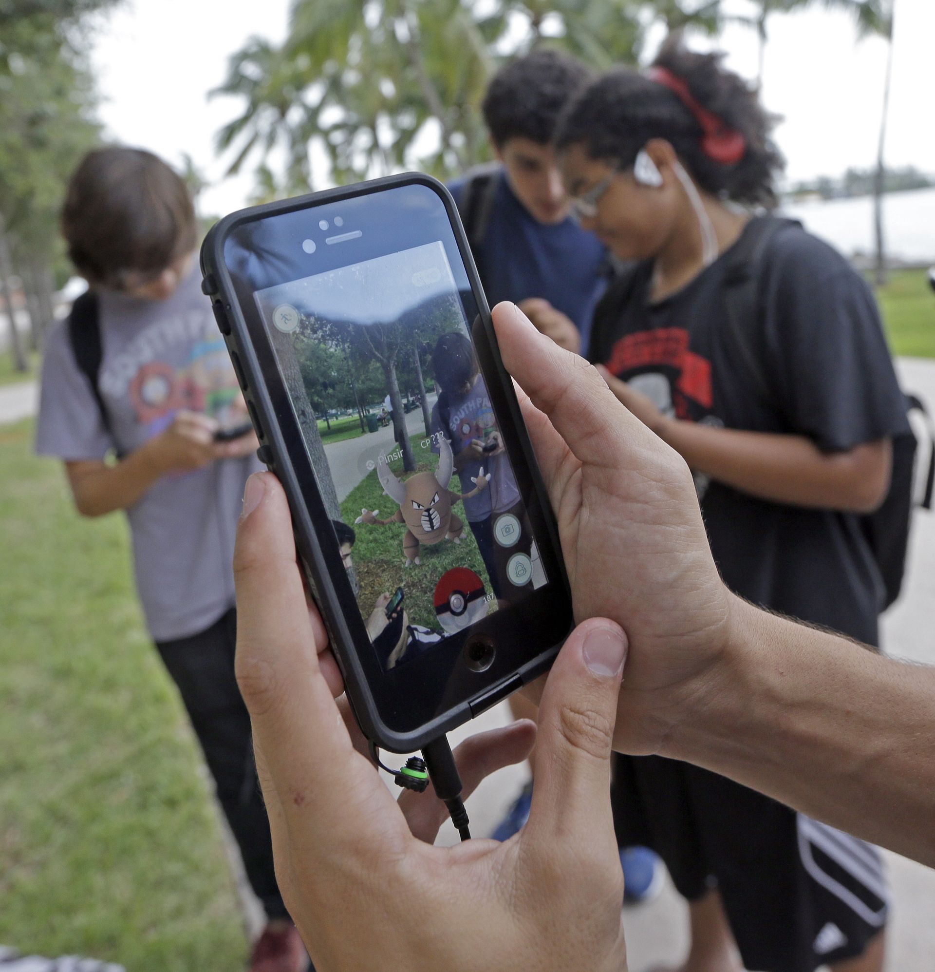 Pokemon Go players - Sputnik International, 1920, 11.01.2022
