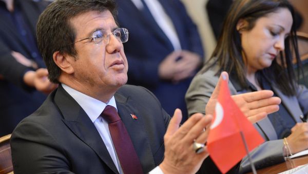 Turkish Economy Minister Nihat Zeybekci Turkish Economy Minister Nihat Zeybekci - Sputnik International