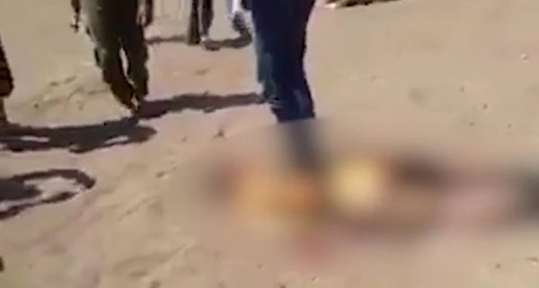 Footage is claimed to have been shot following the downing of a Russian Mi-8 helicopter in northern Idlib province, Syria - Sputnik International