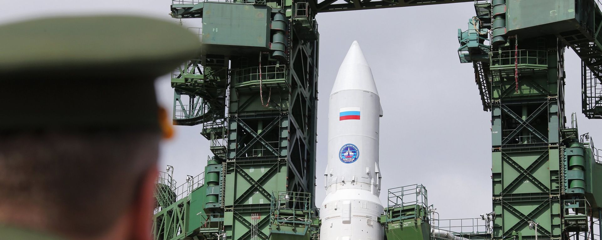 The light class Angara-1.2PP space rocket during refueling at Plesetsk. (File) - Sputnik International, 1920, 29.04.2022