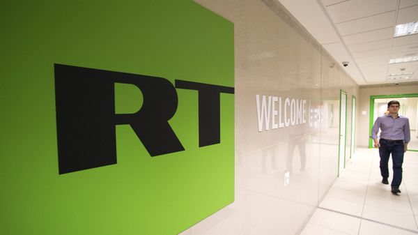Russia Today logo - Sputnik International