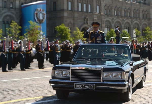 Russian Defense Minister, Army General Sergei Shoigu at a military parade to mark the 71st anniversary of Victory in the 1941-1945 Great Patriotic War, on Moscow's Red Square Russian Defense Minister, Army General Sergei Shoigu at a military parade to mark the 71st anniversary of Victory in the 1941-1945 Great Patriotic War, on Moscow's Red Square - Sputnik International
