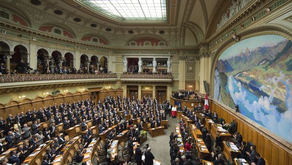 Meeting of the Federal assembly at the House of Parliament in Bern. (File) - Sputnik International