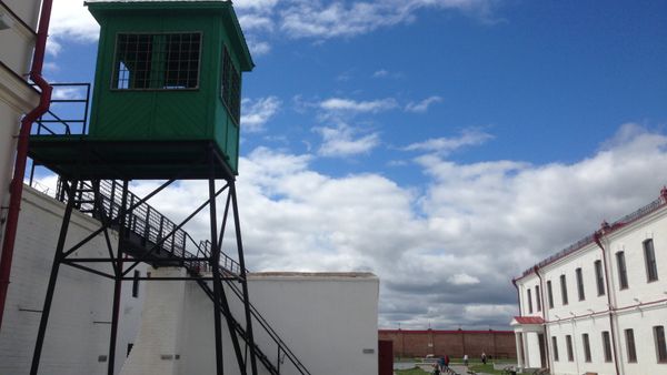 Entrance to the Tobolsk Central Prison, which after 1989 was turned into a museum - Sputnik International