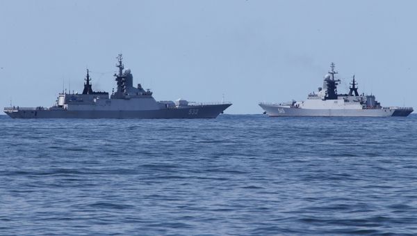 Boiky and Stoiky corvettes return to Baltiysk - Sputnik International