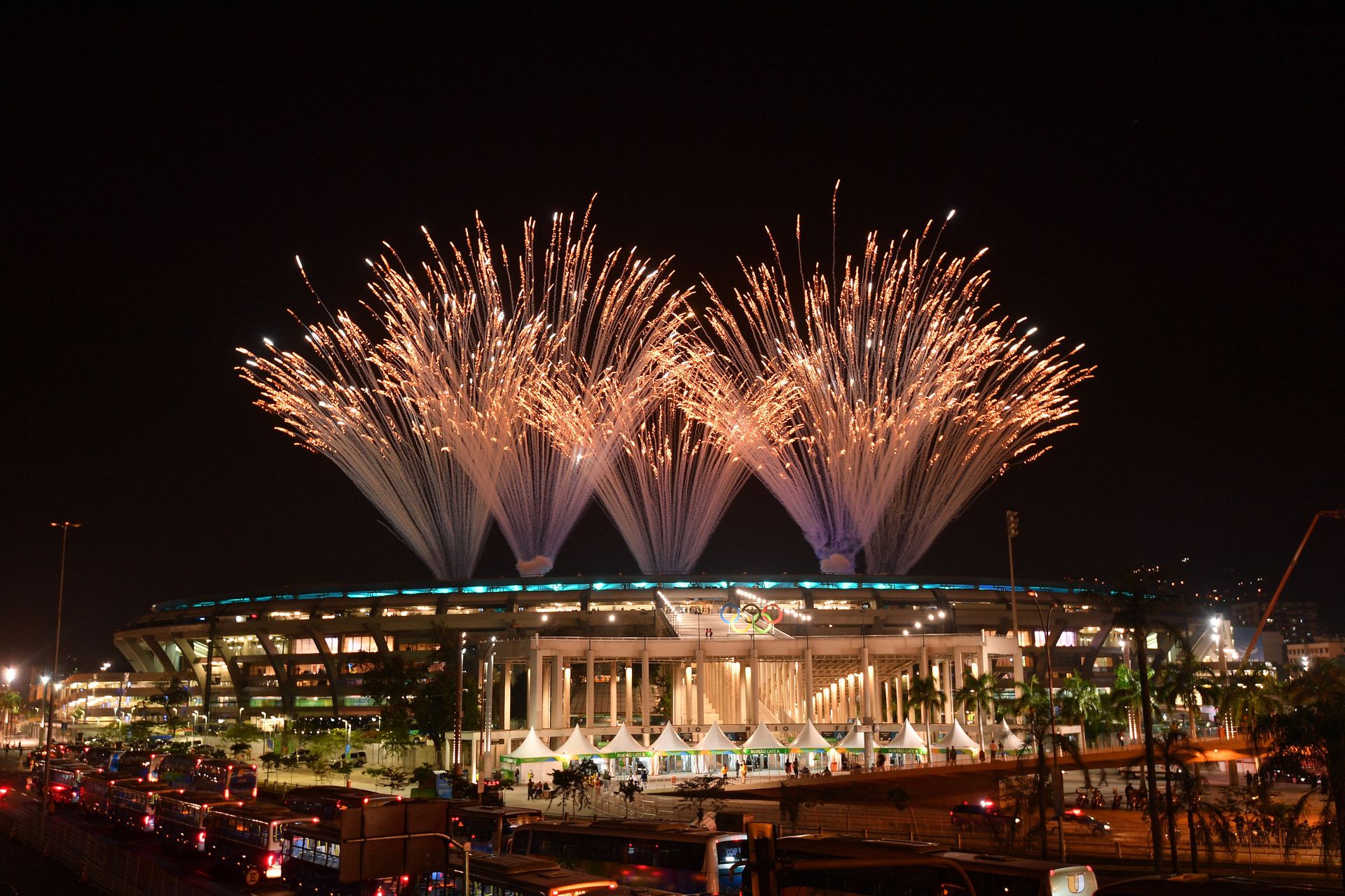 The opening ceremony of the XXIX Summer Olympic Games in Rio de Janeiro. - Sputnik International, 1920, 27.01.2022